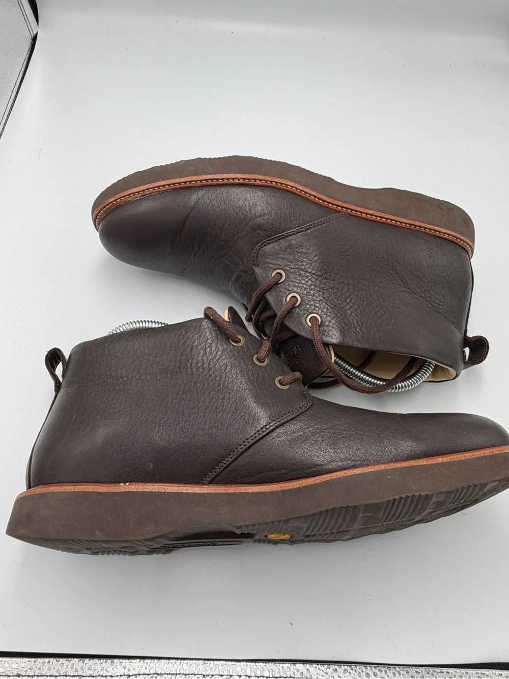 Samuel Hubbard Re-Boot Espresso Brown  Leather Boots Size 9.5 - M2120-009 Vibram